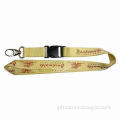 Lanyard, Customized Logos are Welcome, Made of Polyester Material